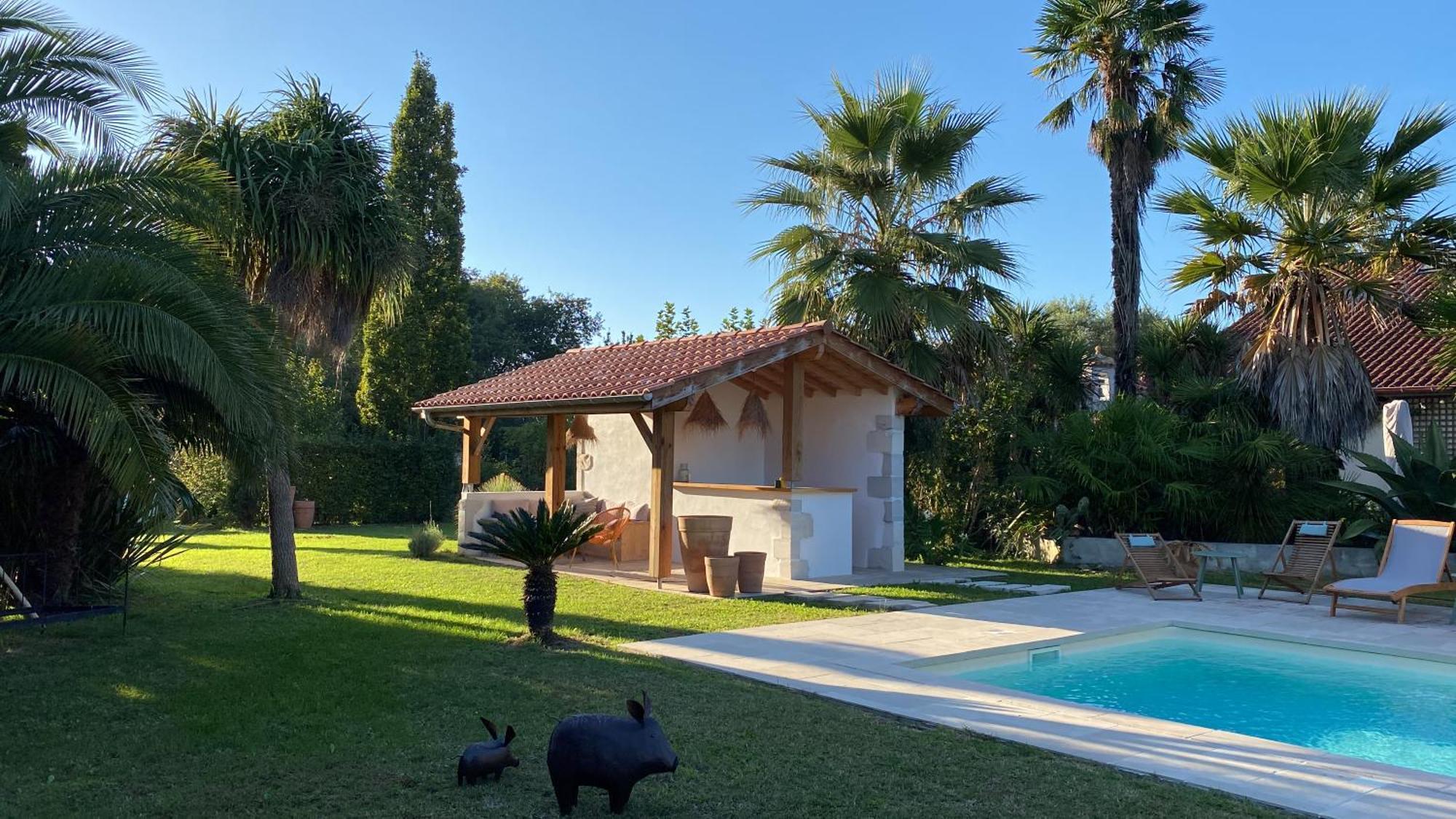 La Bastide De Guiche Entre Ocean Et Montagnes Apartment ภายนอก รูปภาพ